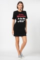 Love Moschino Rochie tip tricou cu imprimeu logo si text Femei