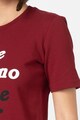 Love Moschino Rochie tip tricou cu imprimeu logo si text Femei