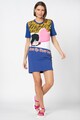 Love Moschino Rochie mini tip tricou, cu imprimeu grafic Femei