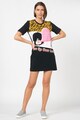 Love Moschino Rochie mini tip tricou, cu imprimeu grafic Femei