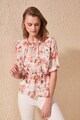 Trendyol Bluza tip tunica cu model floral Femei