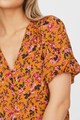 Vero Moda Rochie midi cu decolteu in V si imprimeu floral Femei