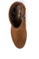 Pepe Jeans London Botine de piele nabuc cu toc masiv Western Fete