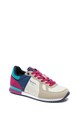 Pepe Jeans London Pantofi sport cu insertii de piele intoarsa sintetica Fete