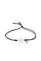 Fossil Bratara cu nod glisant si talisman rotund Rosy Hearts Femei