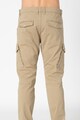 Esprit Pantaloni cargo slim fit din amestec de bumbac organic Barbati