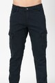 Esprit Pantaloni cargo slim fit din amestec de bumbac organic Barbati