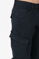 Esprit Pantaloni cargo slim fit din amestec de bumbac organic Barbati