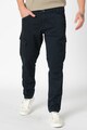 Esprit Pantaloni cargo slim fit din amestec de bumbac organic Barbati