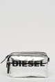 Diesel Farah fémes hatású keresztpántos táska logóval női