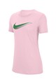 Nike Tricou cu decolteu la baza gatului si imprimeu logo 2 Femei