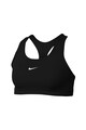 Nike Спортен сутиен Swoosh с Dri-Fit и подплънки Жени