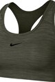 Nike Bustiera cu spate decupat si tehnologie Dri-FIT, pentru fitness Swoosh Femei