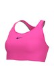 Nike Bustiera cu burete si tehnologie Dri-fit pentru antrenament Swoosh Femei