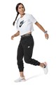 Nike Pantaloni sport cu talie medie si buzunare laterale Sportswear Essential Club Femei