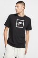 Nike Tricou cu decolteu la baza gatului si imprimeu logo Sportswear Barbati