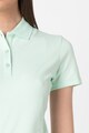 EA7 Tricou polo din material pique Femei