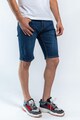 Lee Cooper Pantaloni scurti din denim cu detalii cu aspect deteriorat Barbati