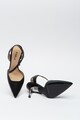 Furla Pantofi stiletto slingback de piele cu varf ascutit Code Femei