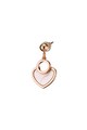 Loisir by Oxette Cercei drop placati cu aur rose de 18K si detaliu mother of pearl Femei