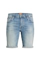 Jack & Jones Bermude din denim, cu aspect decolorat Barbati