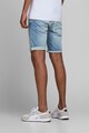 Jack & Jones Bermude din denim, cu aspect decolorat Barbati