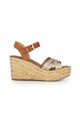 Sam Edelman Sandale wedge tip espadrile de piele Darlene Femei