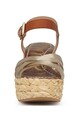 Sam Edelman Sandale wedge tip espadrile de piele Darlene Femei