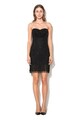 NEW LOOK Rochie neagra fara maneci cu elemente decorative Femei