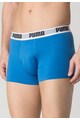 Puma Set de boxeri gri melange cu albastru - 2 perechi Barbati