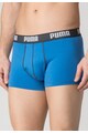 Puma Set de boxeri gri cu albastru – 2 perechi Barbati