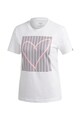 adidas Performance Tricou cu imprimeu inima Adi Heart Femei