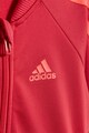 adidas Performance Trening cu logo si dungi, 2 piese Fete