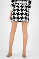 Marella Fusta mini cu imprimeu houndstooth Femei