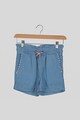 Pepe Jeans London Vékony farmer rövidnadrág dekoratív öltésekkel Lány
