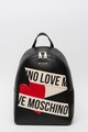 Love Moschino Műbőr hátizsák logós részletekkel női