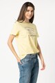 Pepe Jeans London Tricou cu imprimeu text Aisha Femei