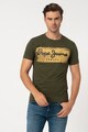 Pepe Jeans London Tricou slim fit cu imprimeu logo Charing Barbati