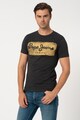 Pepe Jeans London Tricou slim fit cu imprimeu logo Charing Barbati