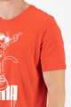 Puma Tricou cu decolteu la baza gatului si imprimeu cu desene Super Sound Barbati