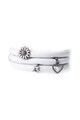 Christina Jewelry&Watches Christina Jewelry& Watches, Bratara de piele cu talismane de argint Femei