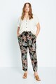 VIOLETA BY MANGO Pantaloni cu imprimeu tropical Waitopi Femei