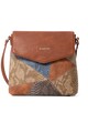 DESIGUAL Geanta crossbody cu model patchwork Atica Vilna Femei