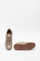 Gioseppo Pantofi sport din piele intoarsa si material textil cu aspect de piele de reptila Onhaye Femei