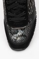 Gioseppo Pantofi sport din piele intoarsa si material textil cu aspect de piele de reptila Onhaye Femei