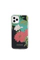 GUESS Husa de protectie  N*1 Flower pentru iPhone 11 Pro Max, GUHCN65IMLFL01, Black Femei