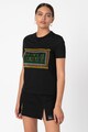 Versace Jeans Couture Tricou cu logo cu strasuri Femei