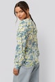 NA-KD Bluza cu croiala petrecuta si imprimeu floral Femei