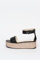 Vagabond Shoemakers Sandale tip espadrile din piele, cu talpa wedge Felicia Femei