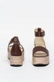 Vagabond Shoemakers Sandale tip espadrile din piele, cu talpa wedge Felicia Femei